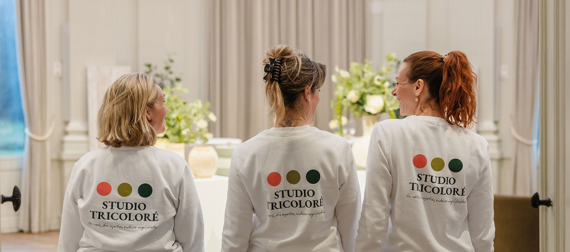 Over ons – Studio Tricoloré – 1 merk, drie expertises, één totaalbeleving.